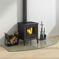 VidaXL Glasplaat openhaard 120x60 cm - thumbnail