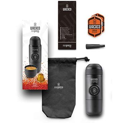 Wacaco Minipresso Draagbare Espresso-capsule Machine Zwart