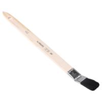 Copenhagen Pro universeel gebogen lyonpenseel - maat 18 - zwart Chinees varkenshaar - FSC houten steel - 23.126.18 - thumbnail