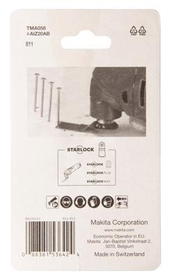 Makita TMA058 Invalzaagblad 20mm staal VE=1 B-64923 - thumbnail