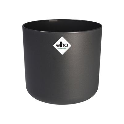 Bloempot B.for soft 22 cm antraciet elho - Elho Bloempot B.for soft 22 cm antraciet elho - Elho