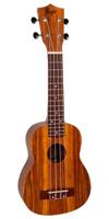 Flight Natural Series NUS200 Teak sopraan ukelele met brede topkam inclusief gigbag - thumbnail