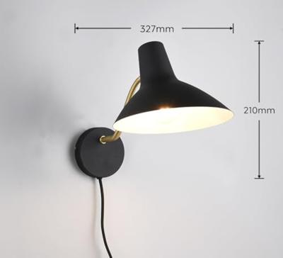 Trio Lees wandlampTraveller zwart - 263470180