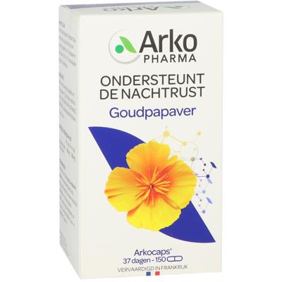 Arkocaps Goudpapaver Capsules 150st Arkocaps Goudpapaver Capsules 150st
