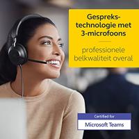 Jabra Evolve2 40 MS Mono USB-C - bedrade oortelefoon, zwart - thumbnail