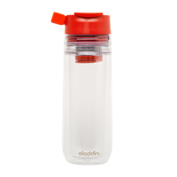 Aladdin Custom Tea Infuser 350 ml kopje Rood, Transparant 1 stuk(s) - thumbnail
