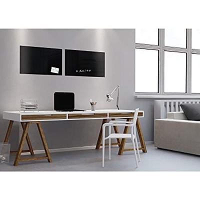 Sigel SI-GL120 Glasmagneetbord Artverum 600x400x15mm Zwart