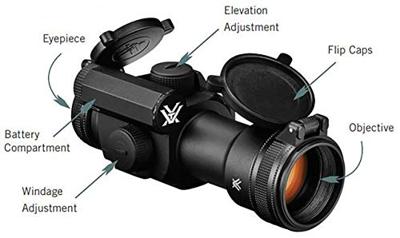 Vortex Red Dot Richtkijker StrikeFire II Red/Green (Cantilever Mount)