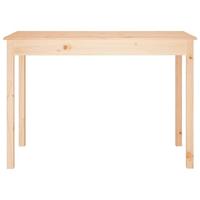 Eettafel 110x55x75 cm massief grenenhout - thumbnail