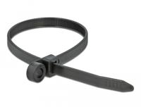 DeLOCK 18953 kabelbinder Parallel entry cable tie Polyamide Zwart 10 stuk(s) - thumbnail