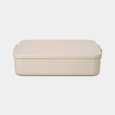 Brabantia Make & Take Lunchbox large kunststof Soft Beige Brabantia Make & Take Lunchbox large kunststof Soft Beige