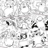 SES magische pailletten kleurboek - thumbnail