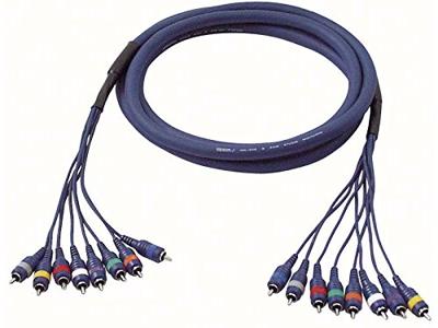 DAP FL65 Multikabel 8x RCA naar 8x RCA 6m