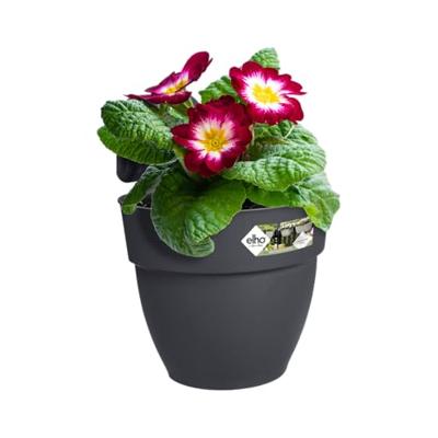 ELHO - Bloempot - Vibia Campana Easy Hanger Small - Antraciet - Buitenbalkon - L 24,1 x B 20,5 x H 26,5 cm - thumbnail
