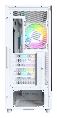 MONTECH Montech X5 PC-Gehäuse, Midi-Tower, ATX, ARGB - weiß Behuizing, PC-behuizing, Gaming-behuizing Wit MONTECH Montech X5 PC-Gehäuse, Midi-Tower, ATX, ARGB - weiß Behuizing, PC-behuizing, Gaming-behuizing Wit