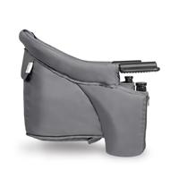 Verplaatsbare tafelstoel - HAUCK - Fix N Sit - Vanaf 6 maanden tot 15 kg - 37 x 42 x 32 cm - Donkergrijs - thumbnail