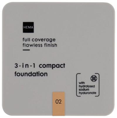HEMA 3-in-1 full coverage foundation 02