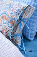 Pip Studio Pip Studio Jabali Flower Cushion - Blauw 35x60 cm - thumbnail