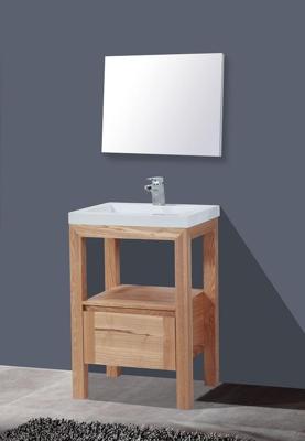 Badkamermeubelset Sanilux Robusta Senza 60x47x85 cm Massief Eikenhout