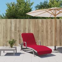 VidaXL Strandhanddoeken 2 st 400 g/m² 75x200 cm stof bordeauxrood - thumbnail