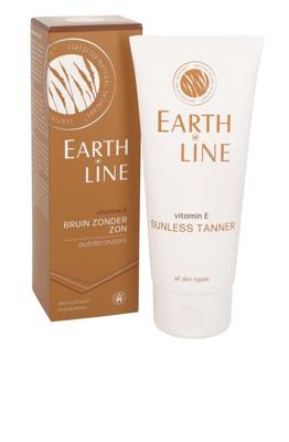 Earth Line Vitamine E bruin zonder zon 100 Milliliter