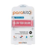 Anti mug armband volwassenen fuchsia 1 Stuks - thumbnail