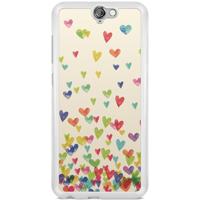 HTC One A9 hoesje - Hartjes - thumbnail