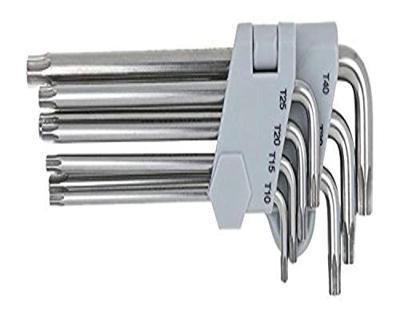 KS Tools 964.0615 TX Haakse schroevendraaierset TB 10, TB 15, TB 20, TB 25, TB 27, TB 30, TB 40 7-delig