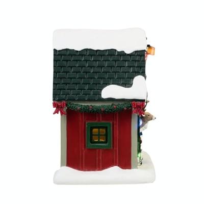Lemax dasher&apos;s den verlicht kerstdorp tafereel Santa&apos;s Wonderland 2024