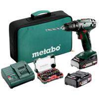 Metabo 602207930 Accu-schroefboormachine 18 V 2 Ah LiHD Brushless, Incl. koffer, Zonder accu, Zonder lader - thumbnail