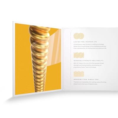 D&apos;Addario XSABR1256 12-56 Light Top Med Bottom XS 80/20 Bronze Coated snaren voor westerngitaar