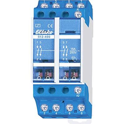 Eltako S12-400-230V Stroomstootschakelaar DIN-rail 4x NO 230 V 10 A 2300 W 1 stuk(s) Eltako S12-400-230V Stroomstootschakelaar DIN-rail 4x NO 230 V 10 A 2300 W 1 stuk(s)