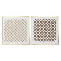 Canvas Home ESPRIT polyestyreen Canvas 100 x 3,5 x 100 cm - thumbnail