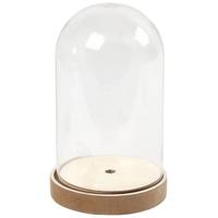 Creativ Company Stolp op houten voet, 18cm - thumbnail
