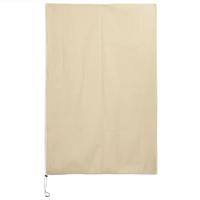 VidaXL Plantenhoezen met ritssluiting 4 st 70 g/m² 1x1,55 m - thumbnail