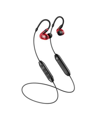 Sennheiser IE 100 PRO WIRELESS RED In Ear oordopjes Bluetooth, Kabel Rood High-Resolution Audio Headset Studio