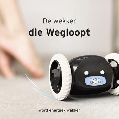 Clocky CL-BLACK Wekker Zwart Clocky CL-BLACK Wekker Zwart