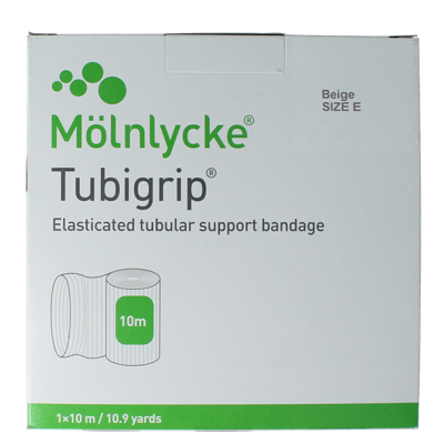 Elastisch buisverband E 10m x 8,75cm huidkleur 1 Stuks