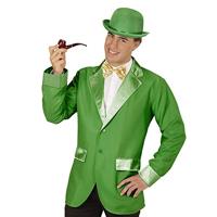 Metallic gouden strikje met wit koordje - thumbnail