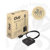 club3D HDMI Switch 2-in-1 bidirektional HDMI-switch 2 poorten 7680 x 4320 Pixel - thumbnail