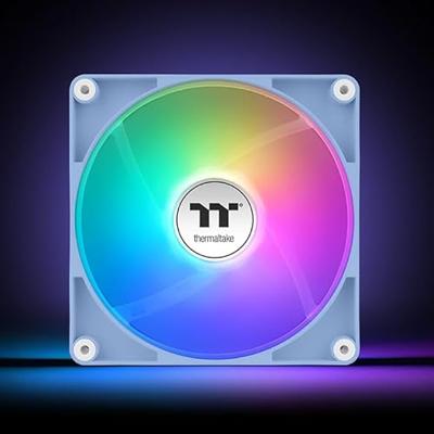 Thermaltake CT140 Reverse ARGB Sync PC Cooling Fan Hydrangea Blue 2 Pack PC-ventilator (b x h x d) 140 x 140 x 25 mm