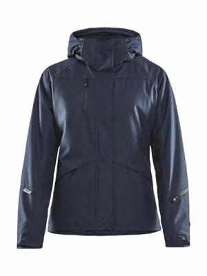 Craft 1906323 Mountain Padded Jacket Wmn - Dk Navy Melange - L Craft 1906323 Mountain Padded Jacket Wmn - Dk Navy Melange - L