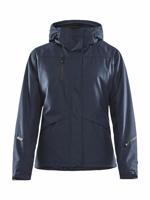 Craft 1906323 Mountain Padded Jacket Wmn - Dk Navy Melange - L - thumbnail