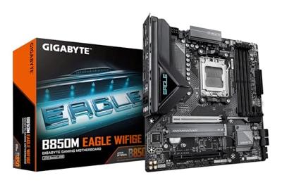 Gigabyte B850M Eagle WiFi6E Moederbord Socket AMD AM5 Vormfactor Micro-ATX Moederbord chipset AMD® B850