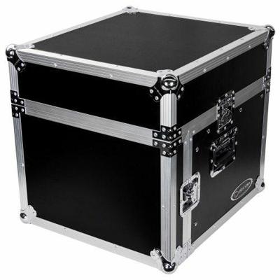 Odyssey FZ1006 audioapparatuurtas DJ-mixer Hard case Zwart, Roestvrijstaal
