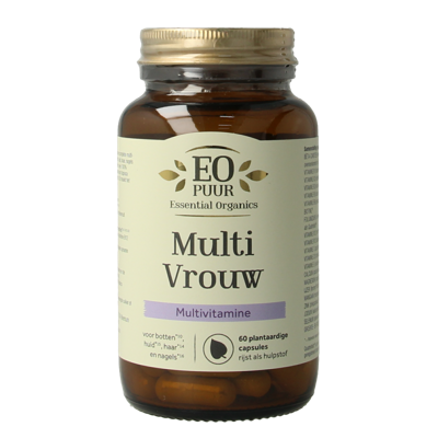 Multi vrouw puur 60 Vegetarische capsules
