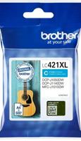 Brother Inktcartridge LC-421XLC Origineel Cyaan LC421XLC - thumbnail