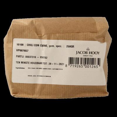 Jacob Hooy Chili con carne poeder 250 Gram Jacob Hooy Chili con carne poeder 250 Gram