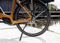 Fietsstandaard 26-28" Ursus Mooi achterbrugmontage - met 40mm bevestigingsplaat - zwart - thumbnail