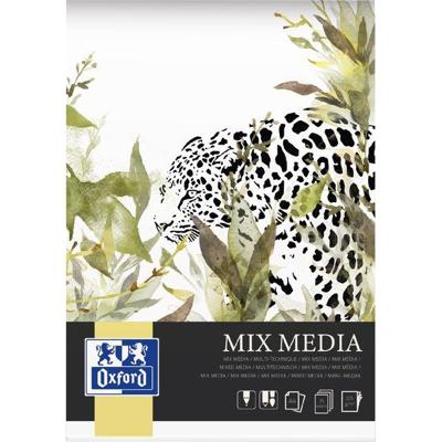 Tekenblok oxford mix media a4 25 vel Tekenblok oxford mix media a4 25 vel